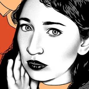 Bouton image. Collection de portraits féminins originaux et digitaux utilisant chacun des techniques, des couleurs et des fonds différents. Léo Vacassin • Inspiring Women • 2020-2024